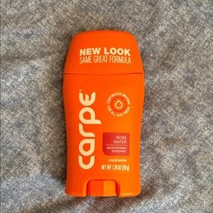 Carpe Rose Water Antiperspirant Deodorant - Orange